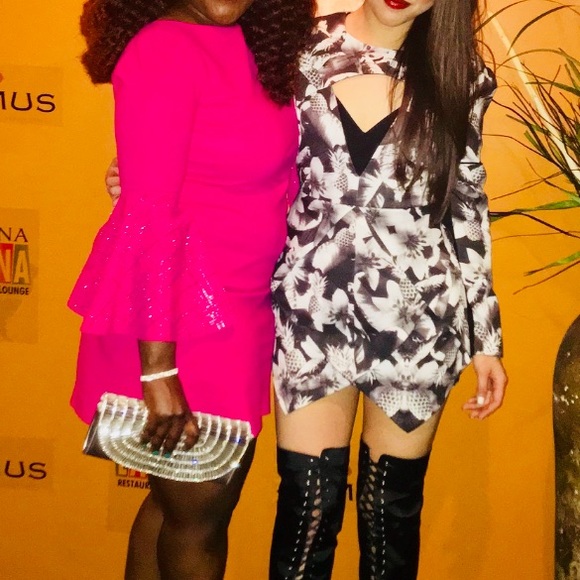 Finders Keepers Last Goodbye Dress printed mini - Picture 6 of 6